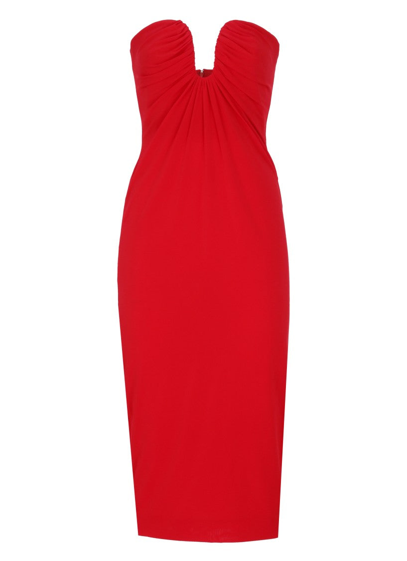 Pinko Red Cenerino Dress