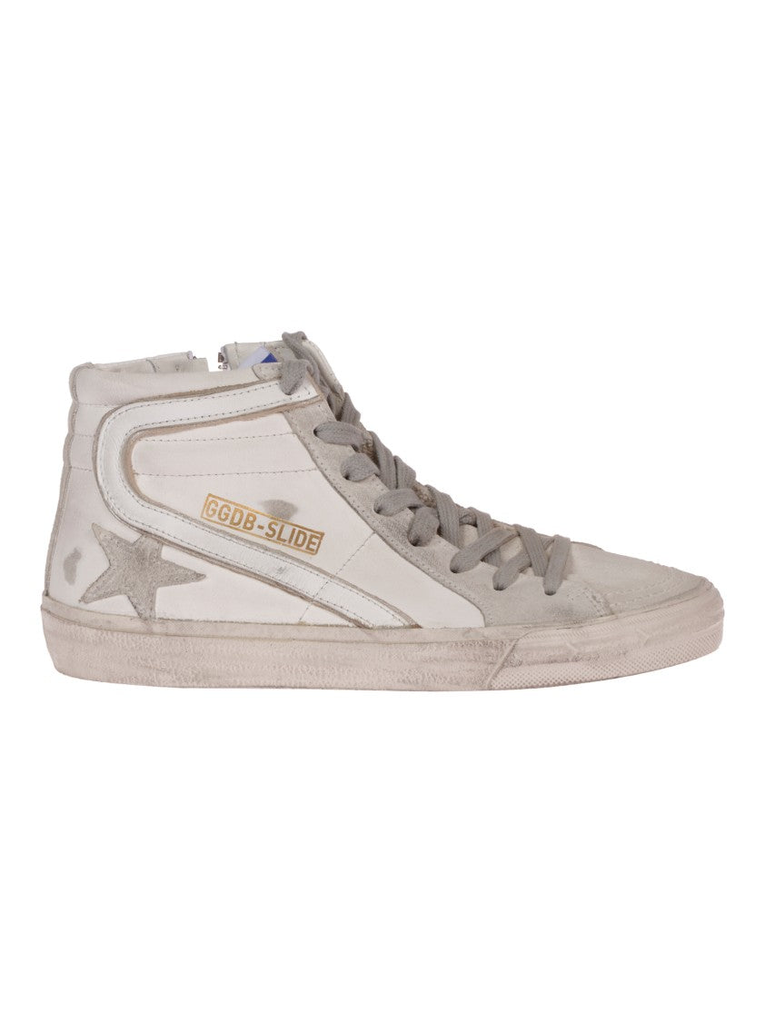 Golden Goose Slide Leather Sneakers