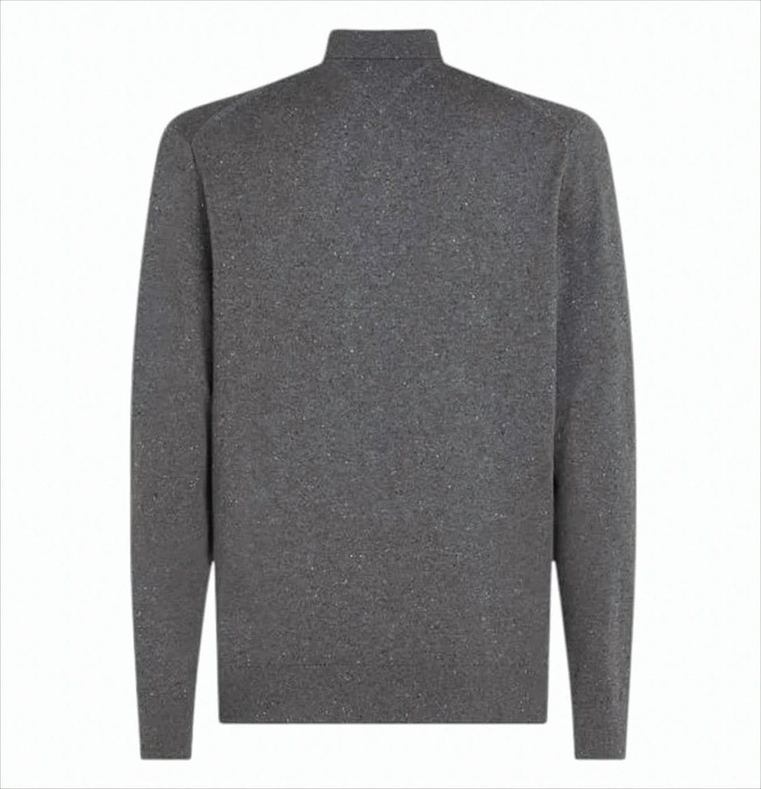 Tommy Hilfiger Pima Cotton And Cashmere Knitted Polo Sweater