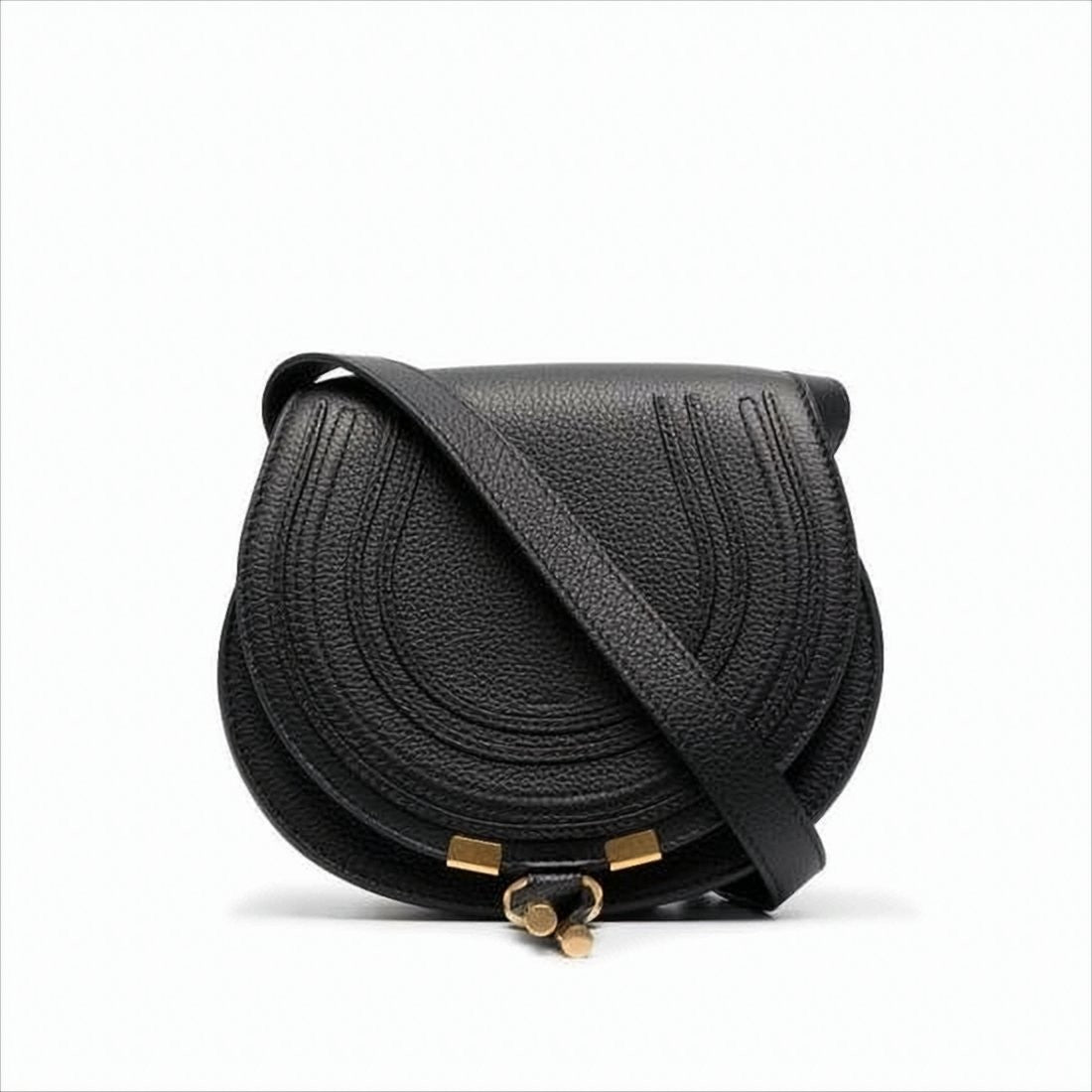 Chloé Structured Calfskin Crossbody Bag