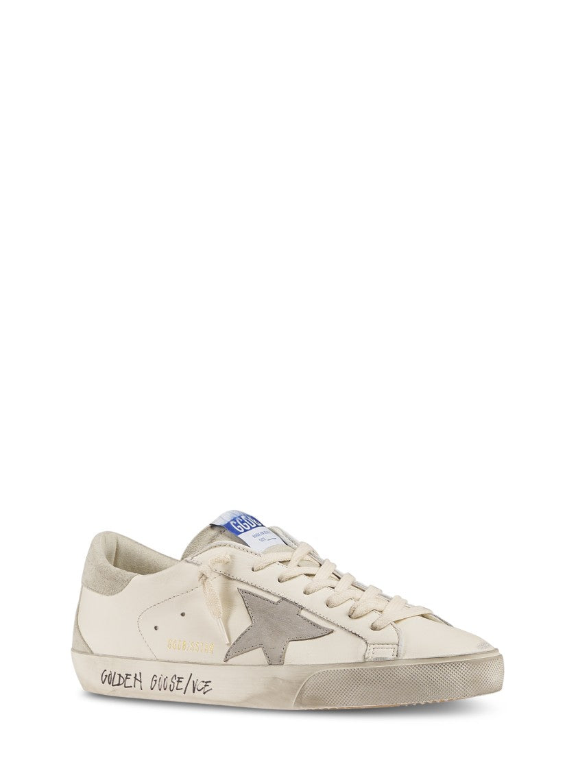 Golden Goose Low-Top Sneakers With Nubuck Accents And Distressed Sole