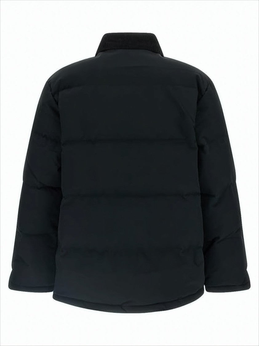 Carhartt Wip Boxy Padded Jacket With Corduroy Collar