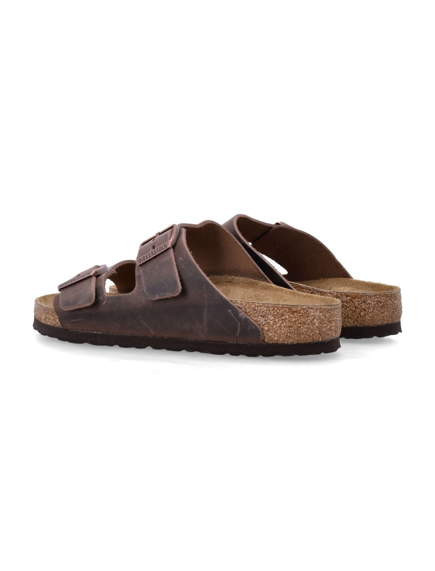 Birkenstock Arizona Soft Footbed Oiled Leather Sandals