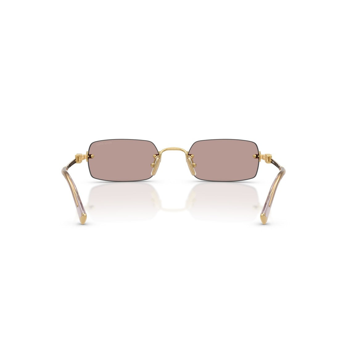 Miu Miu 0Mu B50s Rimless Rectangular Sunglasses