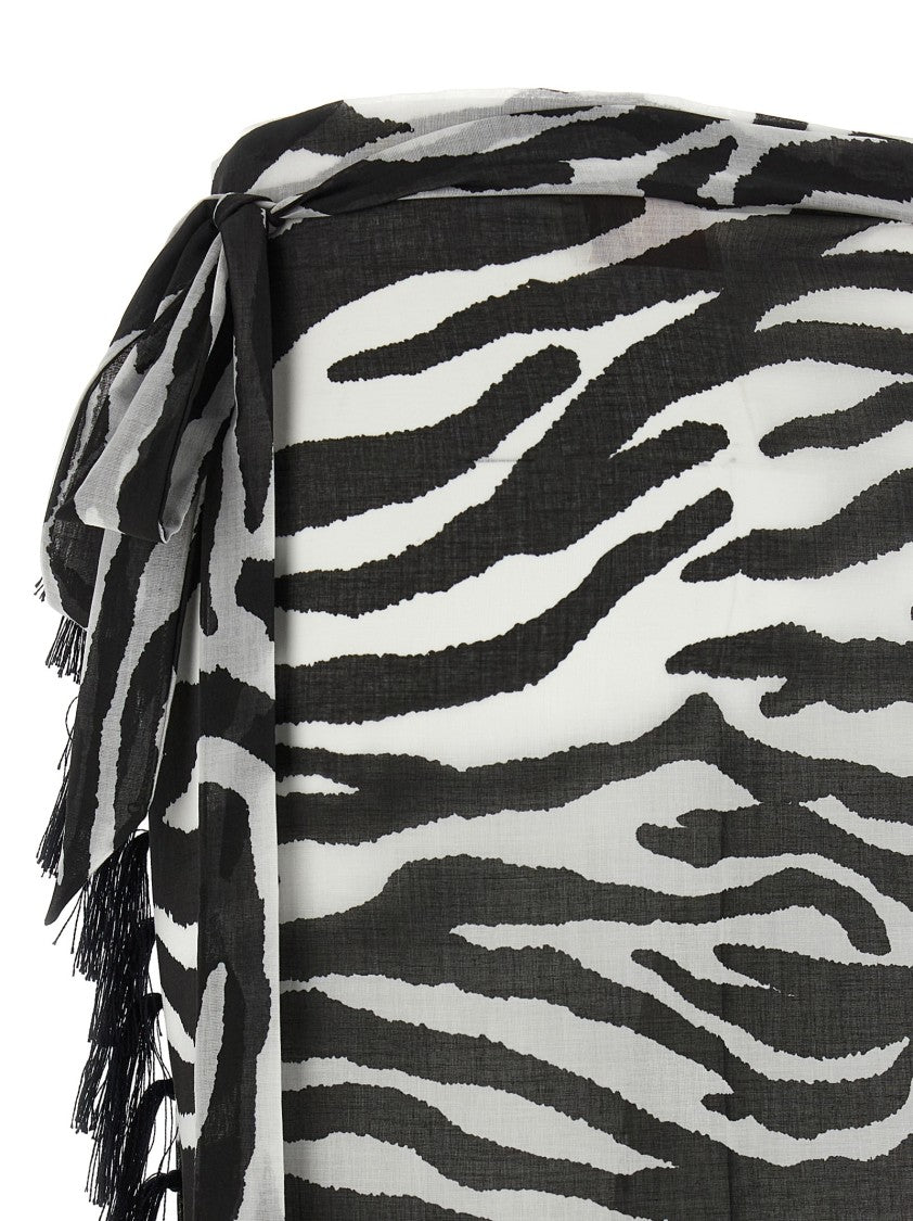 The Attico Zebra Print Sarong