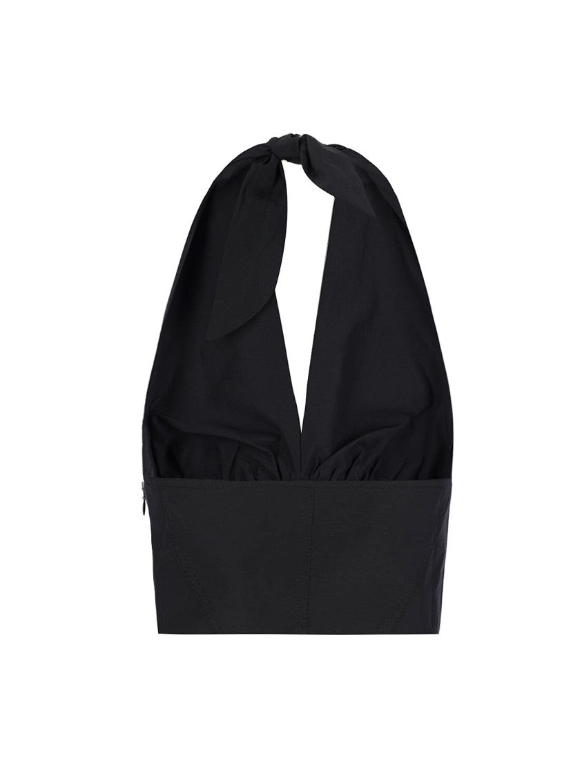 The Andamane Winona' Halter Top – Black