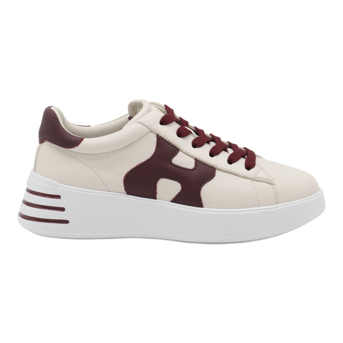 Hogan Low-Top Sneakers With Cream Base
