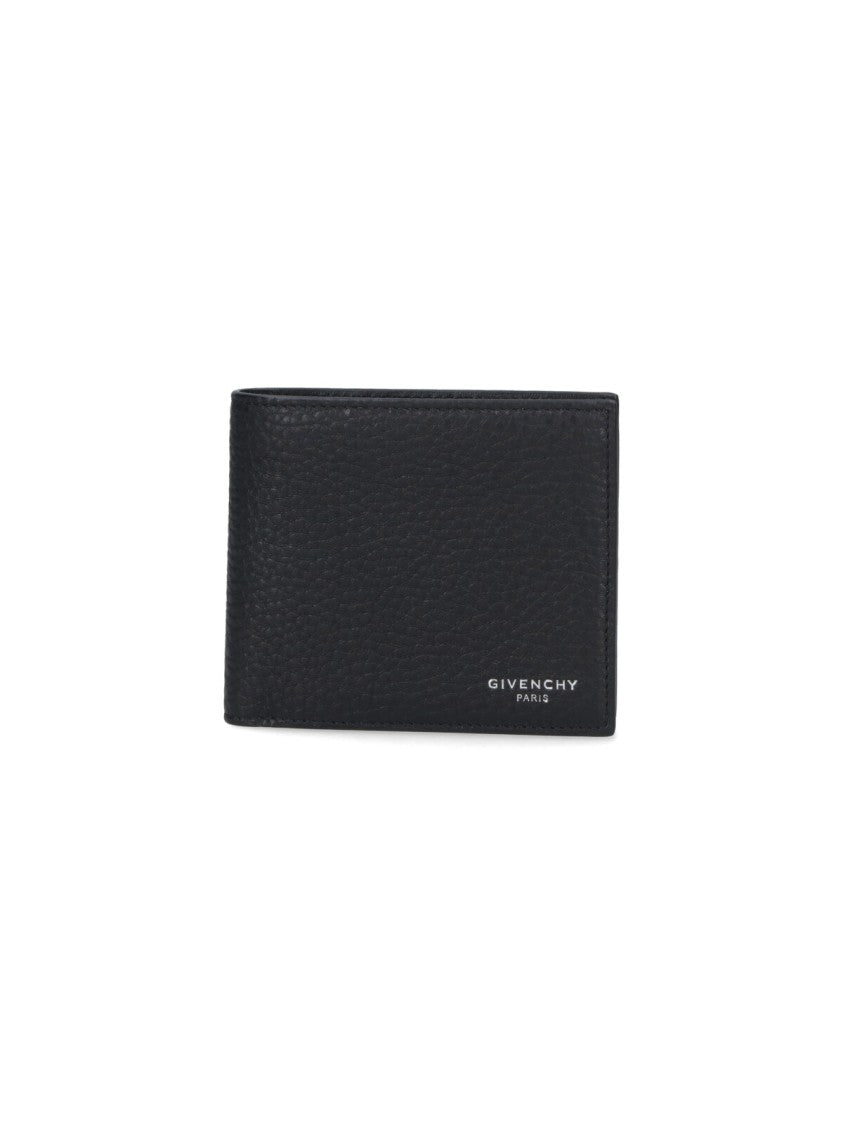 Givenchy Textured Leather Black Wallet