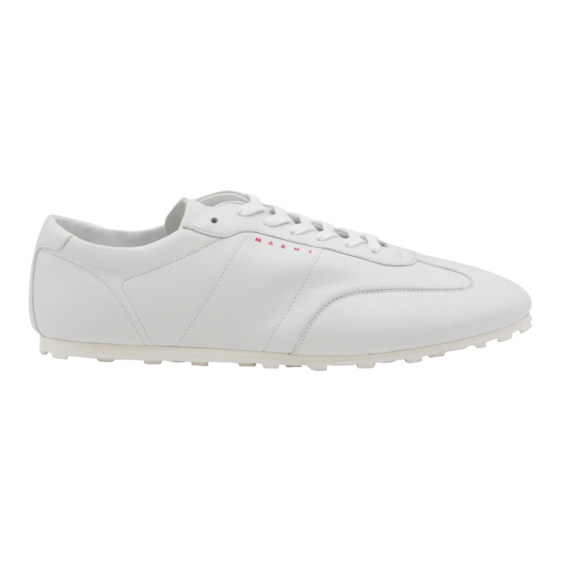 Marni White Sneakers With Embossed Branding