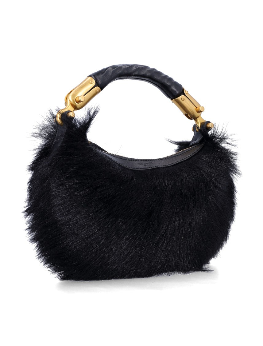 Balmain Mini Ebene Pony Hair