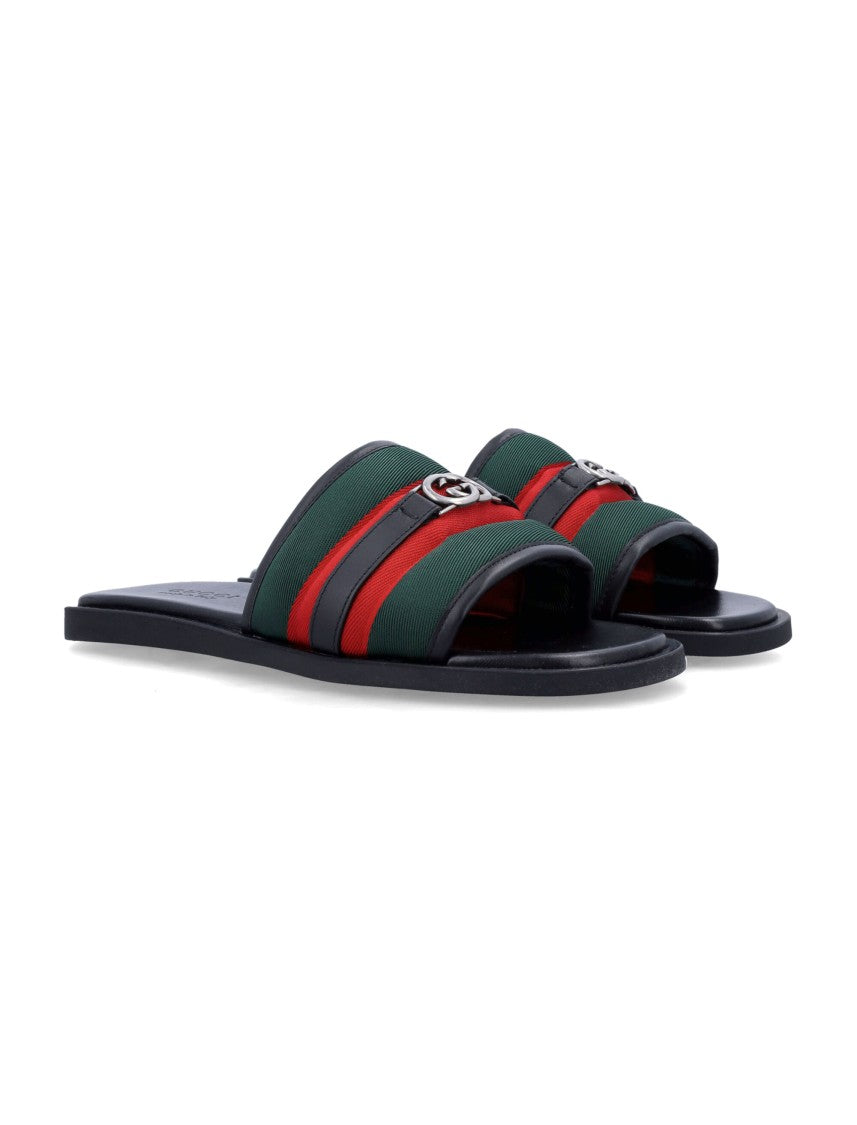Gucci Interlocking G Slide Sandal