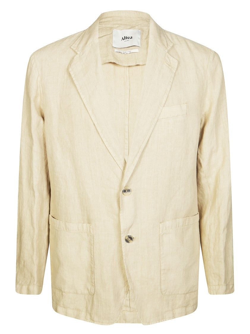 Altea Giacca Aaron Lightweight Linen Blazer