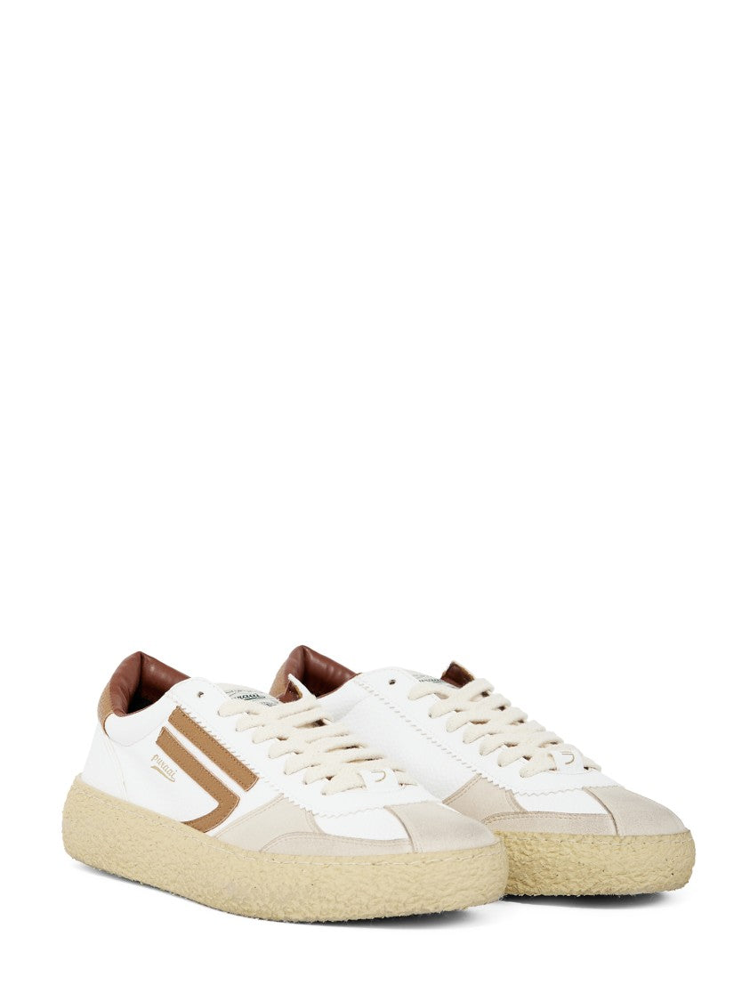Puraai Classic Vintage-Style Sneakers In Vegan Leather