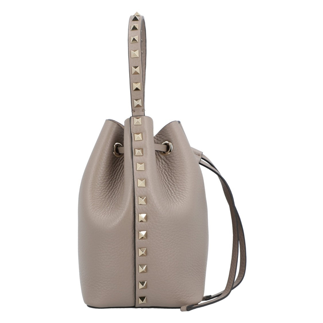 Valentino Rockstud Drawstring Bucket Bag