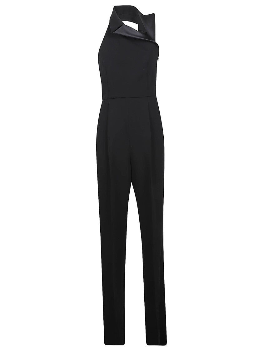 Max Mara One-Shoulder Black Jumpsuit