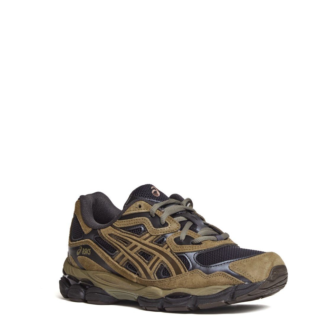 Asics Gel-Nyc Suede Mesh Cushioned Sneakers