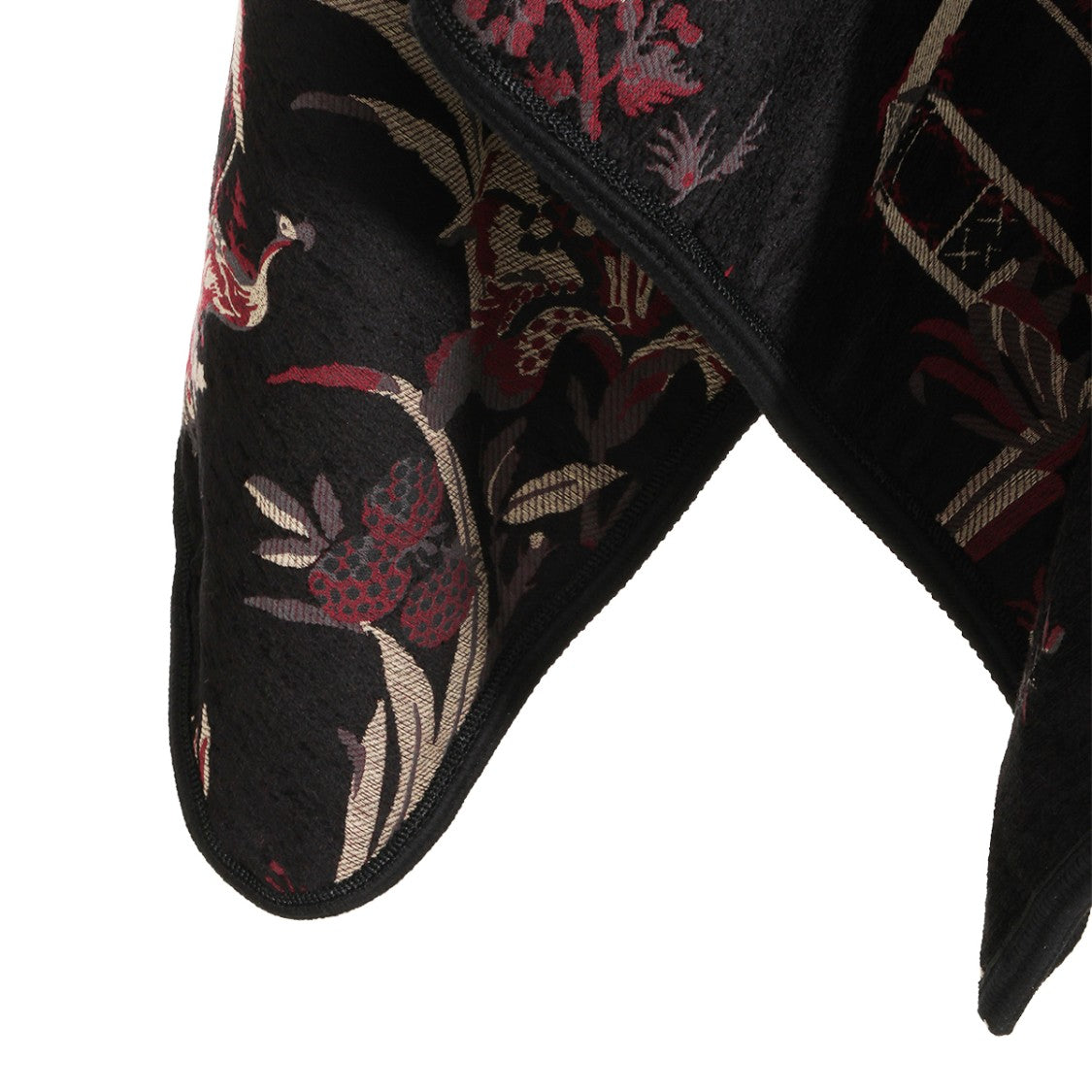 Etro Cotton Viscose Blend Cape With Jacquard Workmanship