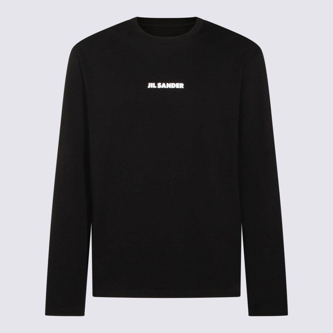 Jil Sander Black Cotton T-Shirt