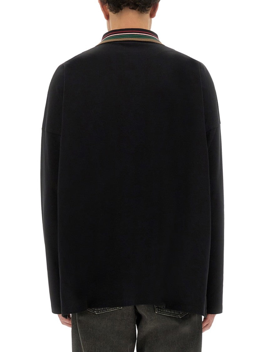 Vivienne Westwood Relaxed Fit Long-Sleeved Polo Shirt