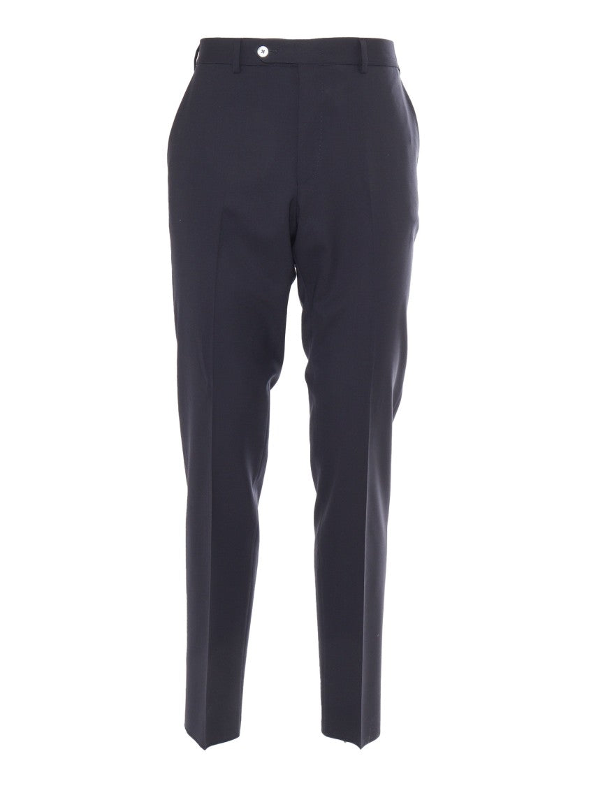 Tombolini Tailored Suit With Notch Lapel And Slim-Fit Trousers