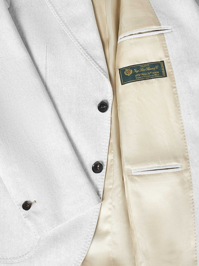 Franzese Collection Tailored Beige Blazer