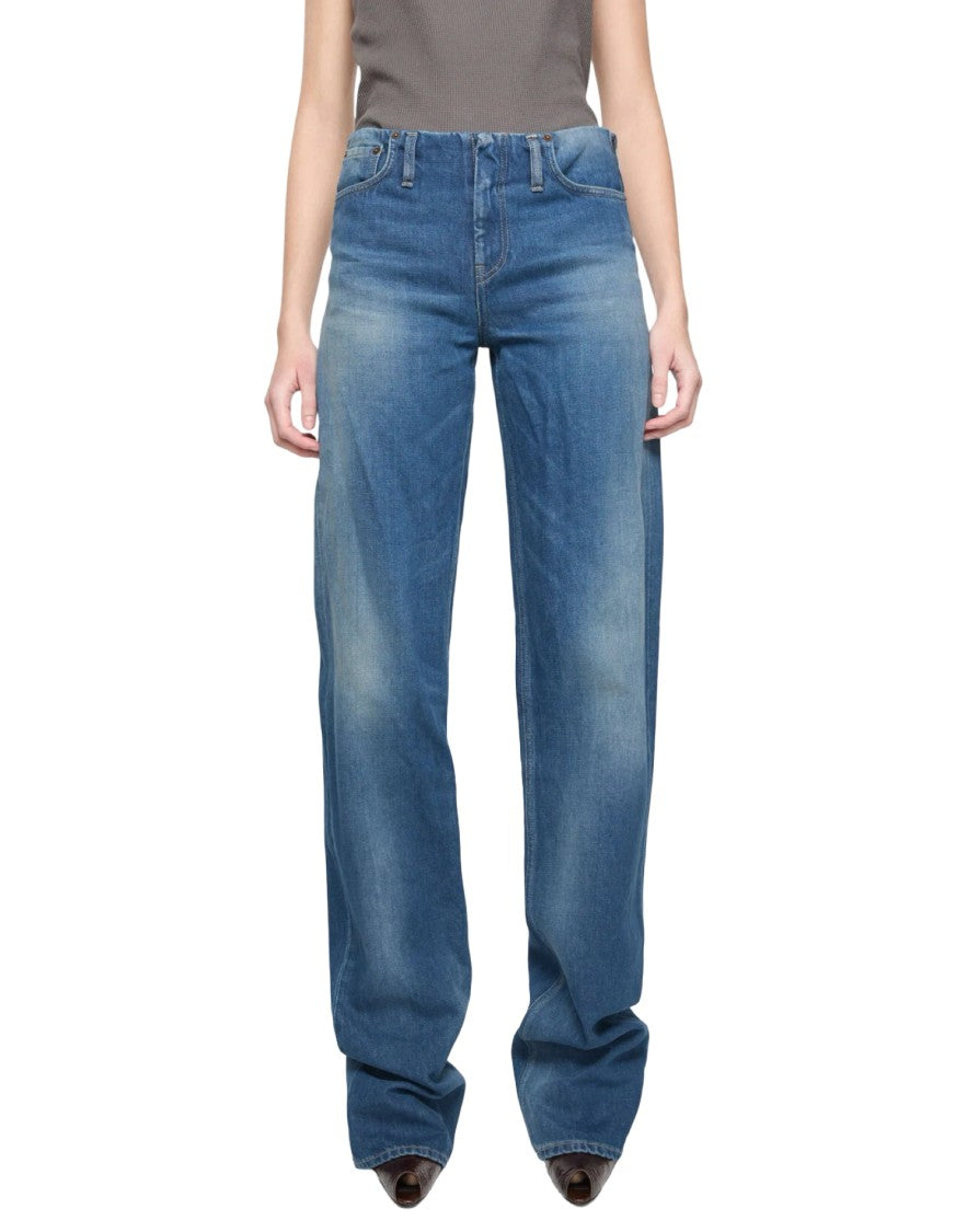 Acne Studios Puga Denim Coast Blue