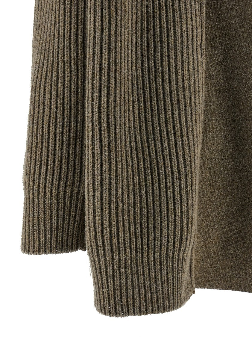 Mm6 By Maison Margiela Panel Insert Cardigan