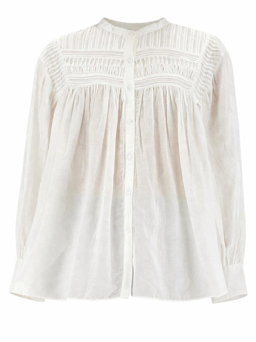 Isabel Marant Étoile Plalia Pintuck Romantic Blouse