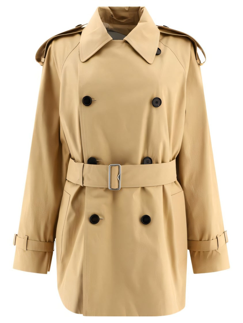 Burberry Classic Double-Breasted Trench Coat With Belted Waist