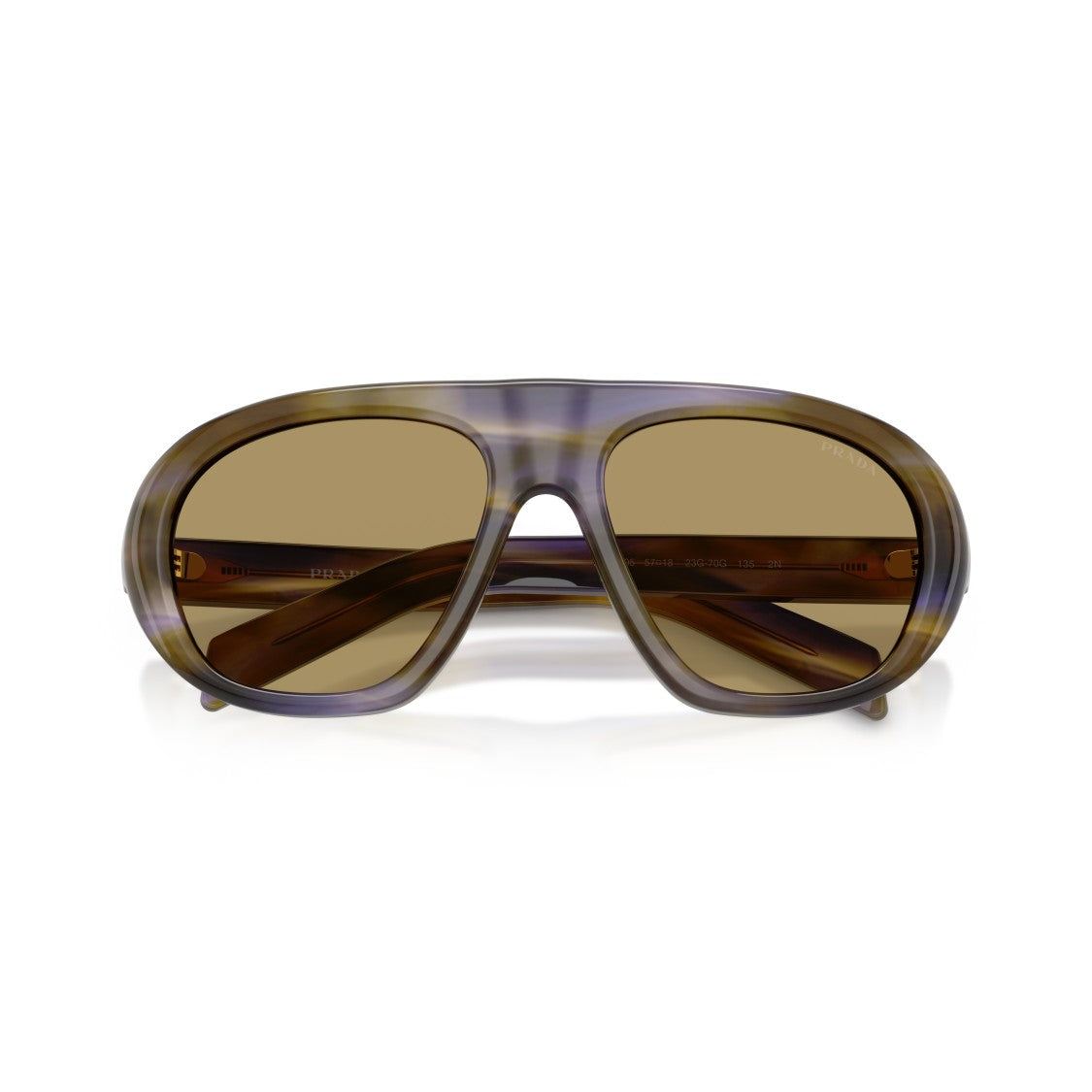 Prada 0Pr C05s Oversized Aviator Sunglasses