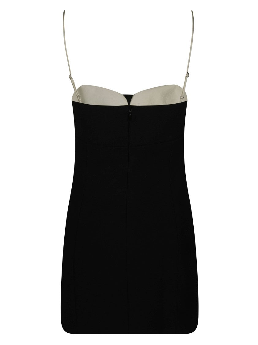 Entire Studios Fitted Adjustable Straps Mini Dress