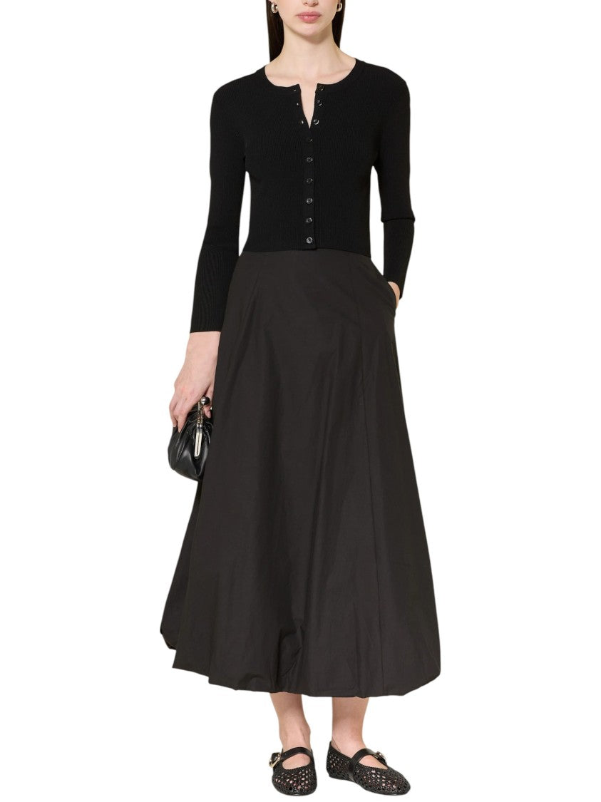 Max Mara Knee-Length Cardigan With Button Closure