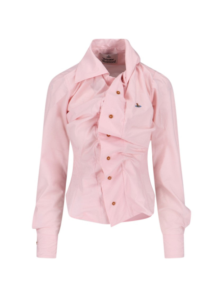Vivienne Westwood “Drunken” Shirt Pink