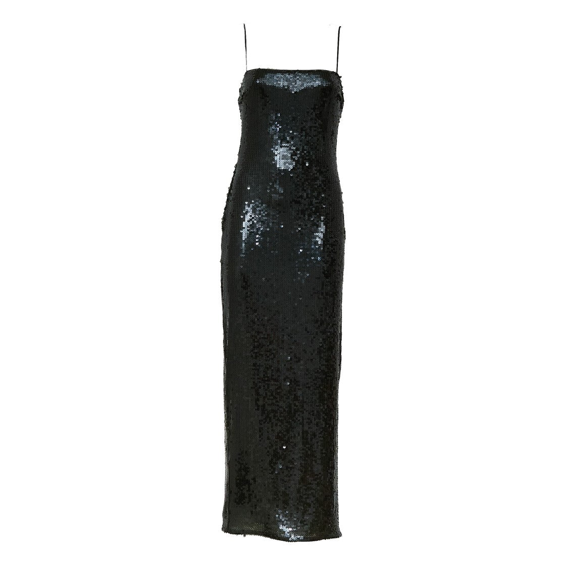 Rotate Maxi Slip Dress Adorned With Shimmering Sequins