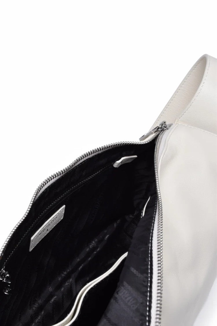 Patrizia Pepe Shoulder Bag Leather - White