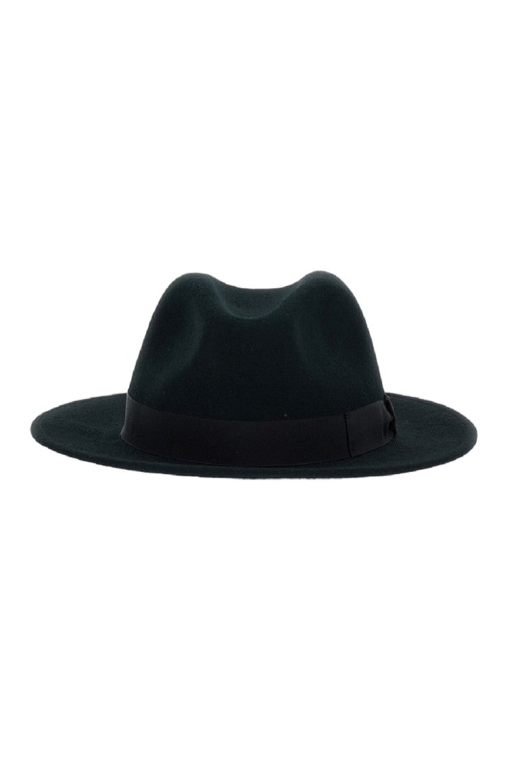 Borsalino Wool Felt Macho Medium Brim Fedora Hat