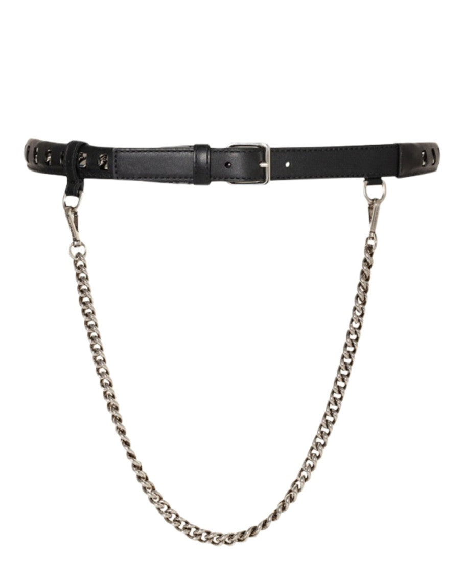 Alexander Mcqueen Inserted Chain Belt
