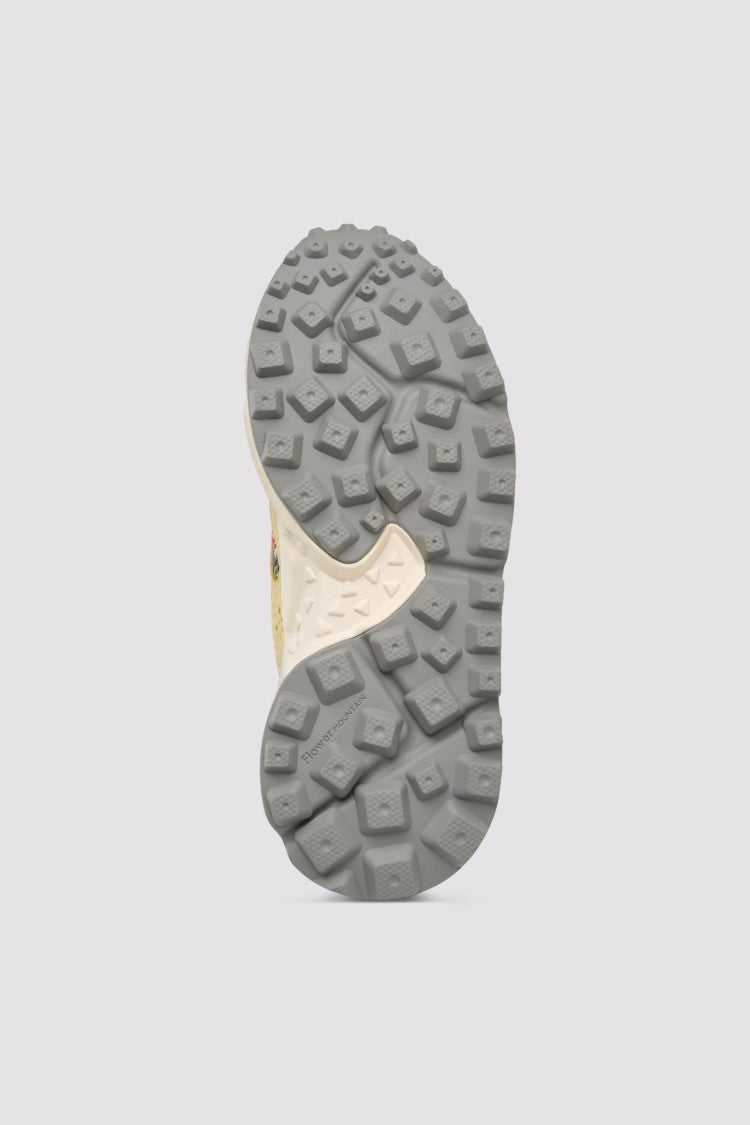 Flower Mountain Multicolored Zigzag Sneakers With Chunky White Sole