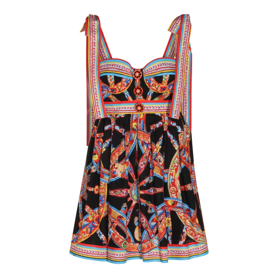 Dolce & Gabbana Baroque-Inspired Mini Dress