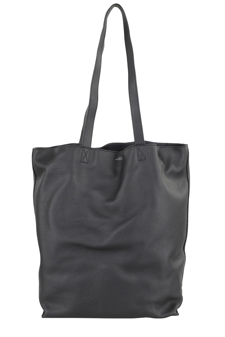 A.P.C. Maiko Cabas Tote Bag With Engraved Logo