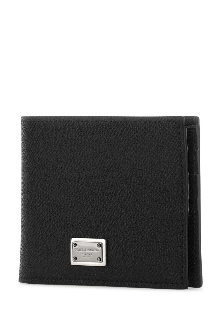 Dolce & Gabbana Black Leather Wallet