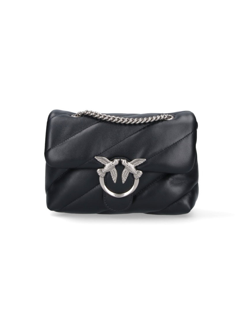 Pinko "Love Puff" Mini Bag – Black