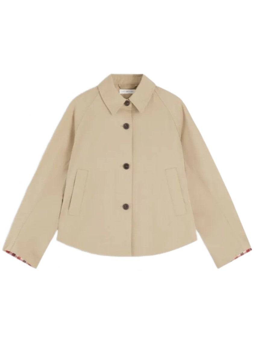 Tommy Hilfiger Boxy Silhouette Short Jacket With Classic Collar