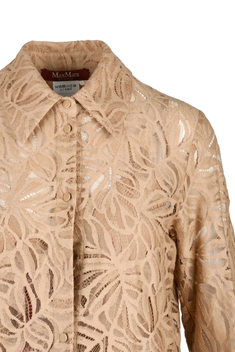 Max Mara Edotto Lace Dress - Beige
