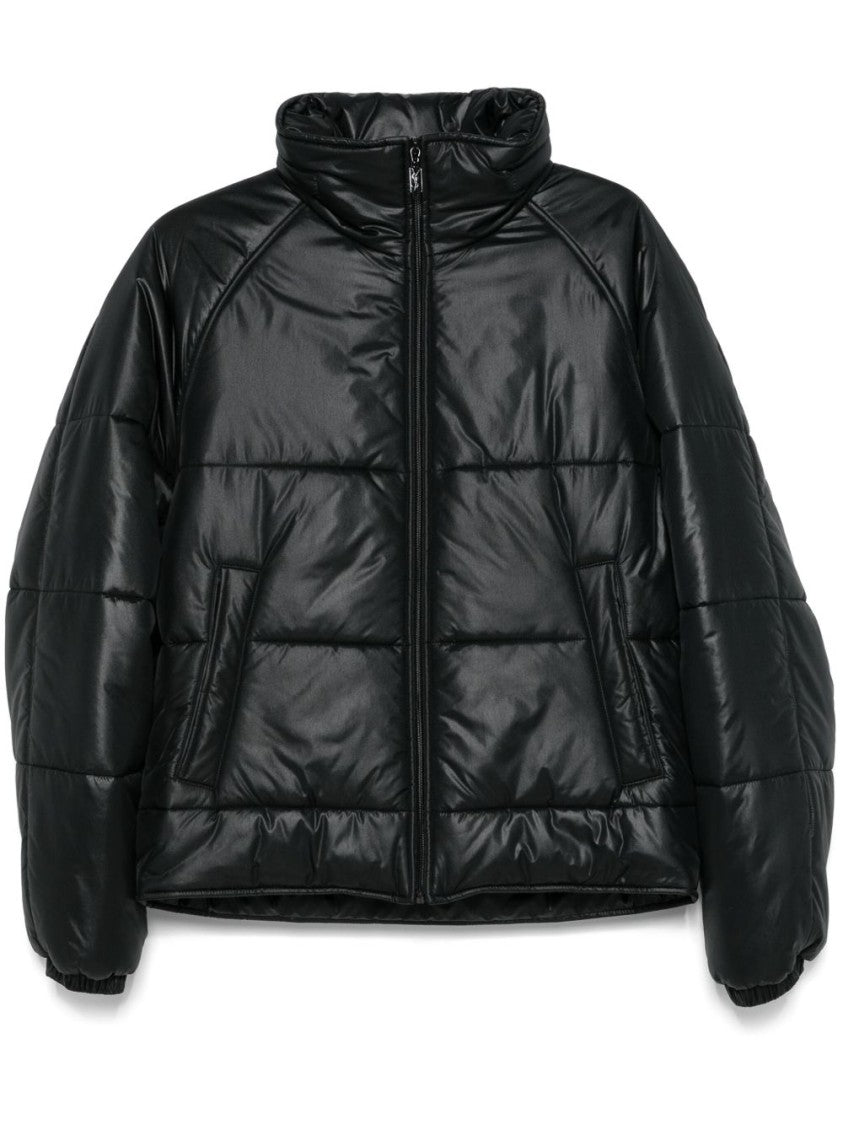 Saint Laurent Down Jacket With High Collar