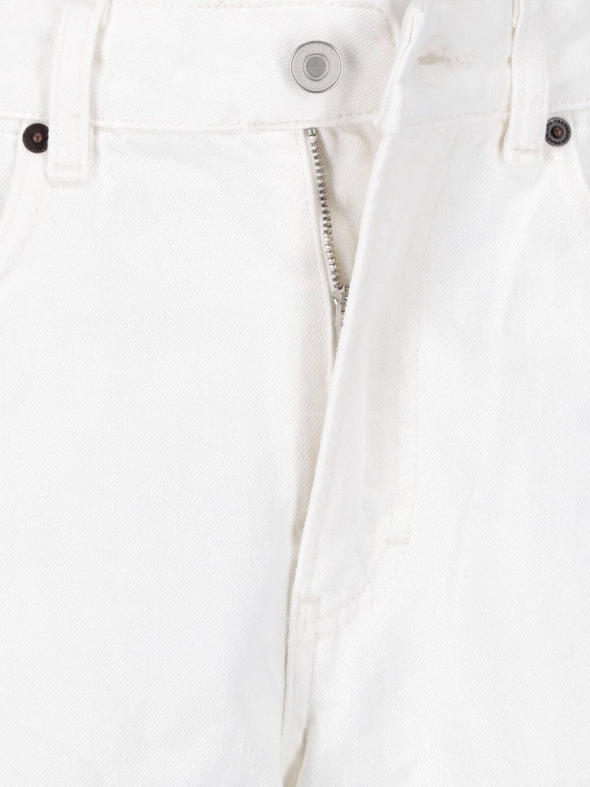 Jeanerica Wide-Leg High-Waisted Jeans With Classic Five-Pocket Design