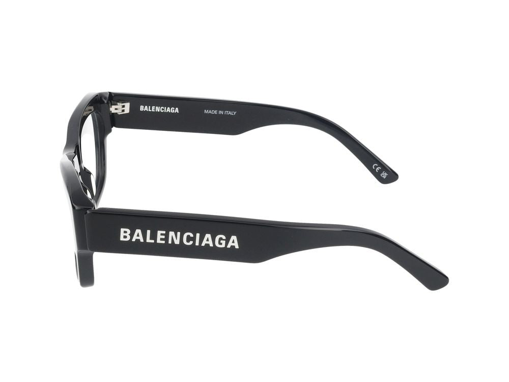 Balenciaga Eyeglasses Bb0264o 001 Black Black Transparent 53/19/140