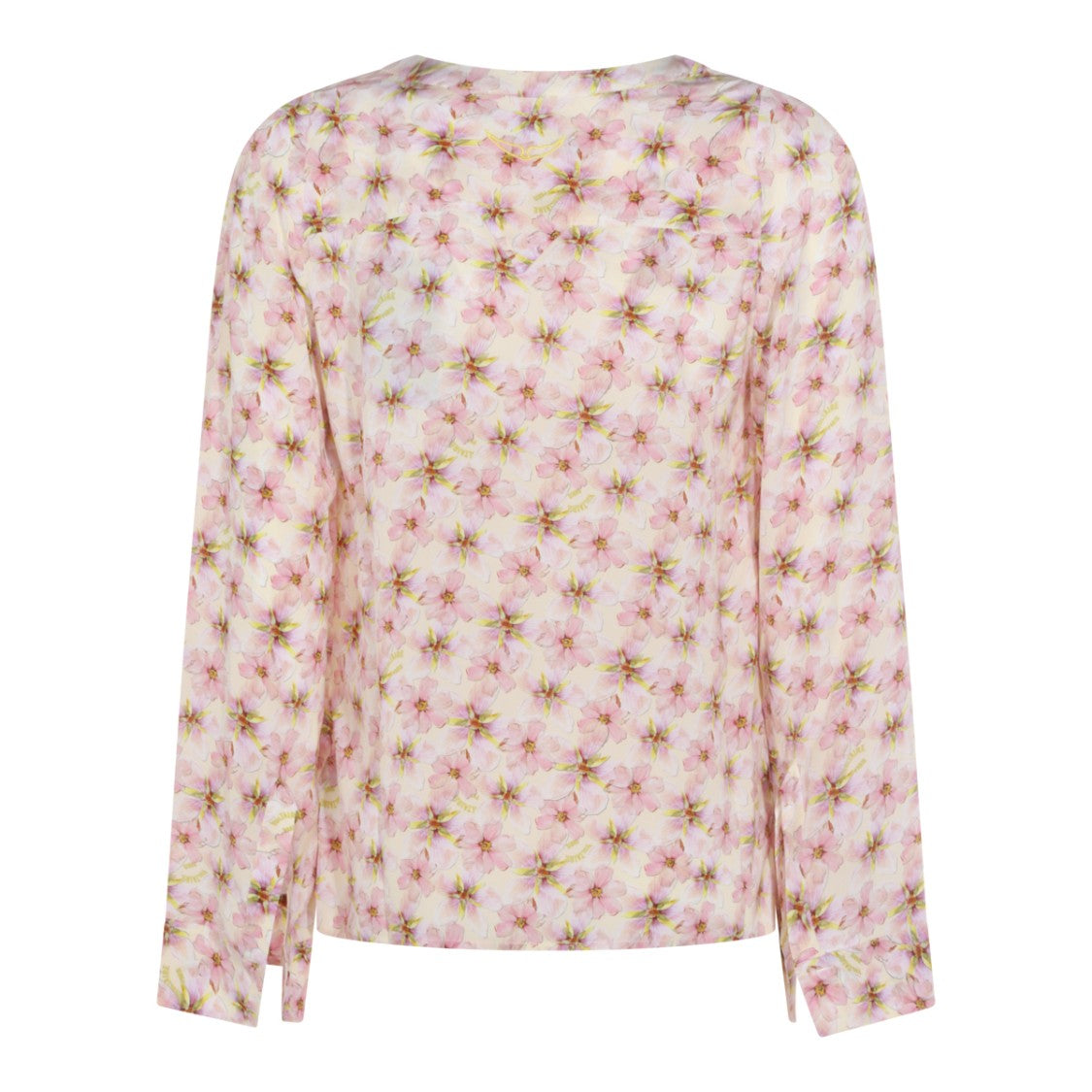Zadig & Voltaire Floral-Patterned Long-Sleeved Viscose Top