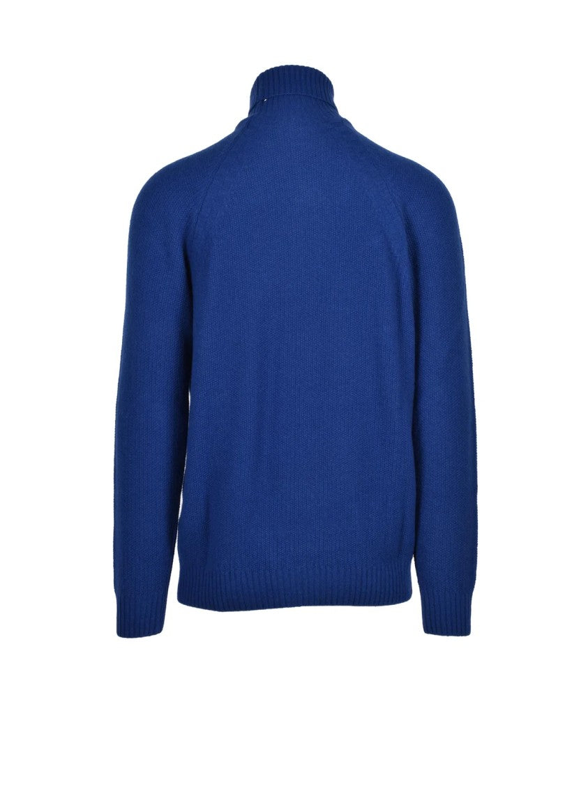 Cashmere Company P. Raglan Sleeve Cashmere Blend Turtleneck Sweater