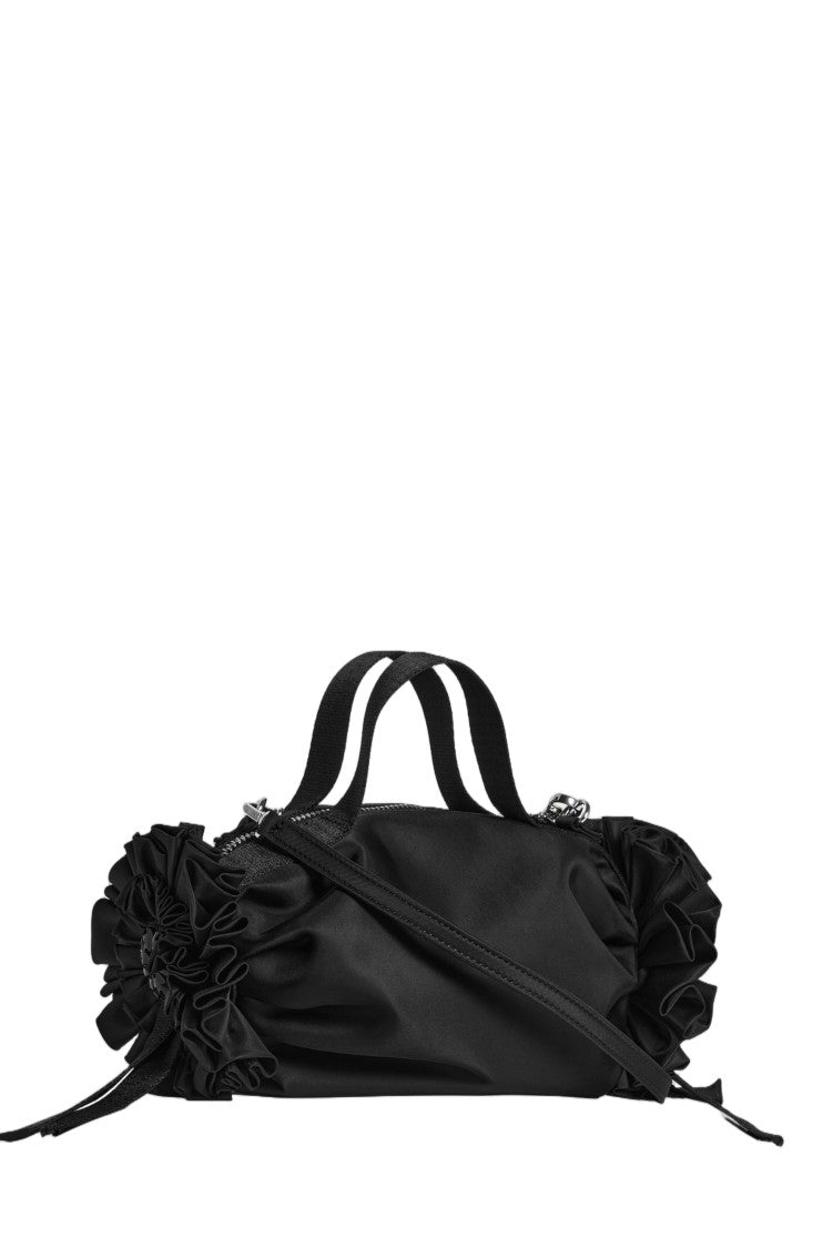 Simone Rocha Mini Double Ribbon Rosette Handbag With Beaded Embellishments